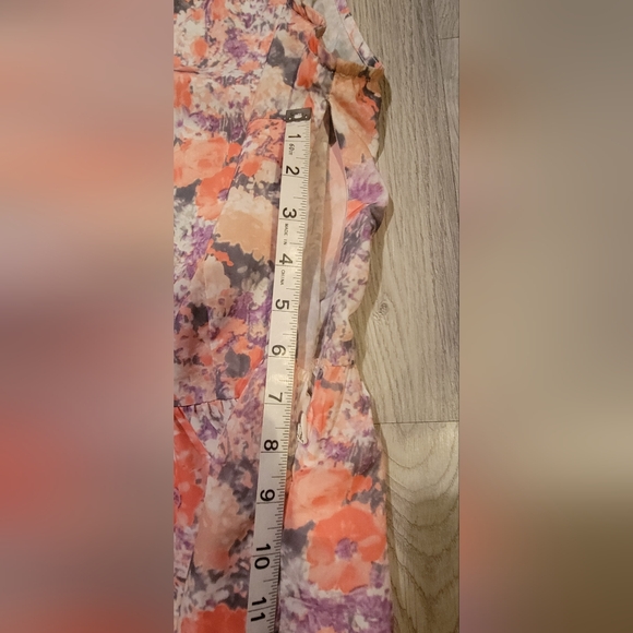 Cynthia Rowley Peplum Floral Sleeveless Top, Women's Size M - Picture 9 of 12